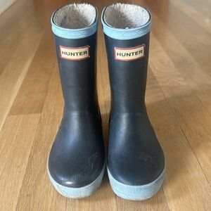 Hunter Rain Boots (LINED!) - Toddler Size 8